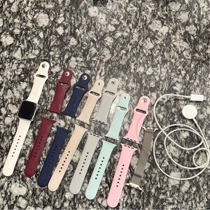 Apple Smartwatch with Multicolor Bands